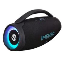 Caixa Bluetooth 60W Grave Potente RGB IPX5 TWS FM USB Micro SD Portátil com Alça
