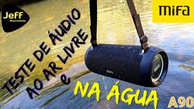 Caixa Bluetooth Mifa A90 Potência 60w Iluminação Rgb Ipx8 À Prova D'agua sem fio