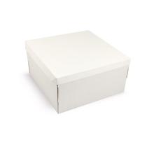 Caixa Bolo Rigida 40x40x15cm Branca - 5 Unidades