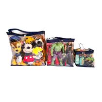 Caixa, Bolsa, Bag Bloco Organizador de Brinquedos M 30X30X15 - BOM CLOSET