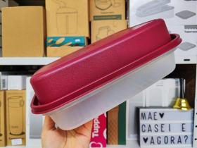 Caixa Bom Sabor Tupperware 2,25 Litros Bordeaux