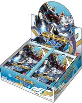 Caixa Booster para jogos de cartas Digimon New Hero BT-08 japonesa Caixa Booster para jogos de cartas Digimon New Hero BT-08 japonesa