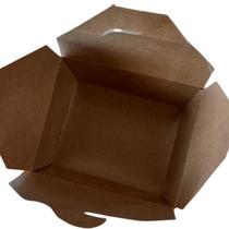 Caixa Box Antivazamento para Delivery de Alimentos com Tampa 1300ml com 50 Unidades Caixa Box Antivazamento para Delivery de Alimentos com Tampa 1300ml com 50 Unidades