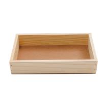 Caixa Box Bandeja Madeira Pinus cru caixote baixo Caixa Box Bandeja Madeira Pinus cru caixote baixo