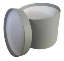 Caixa Box Cinza Decoração Presente Média