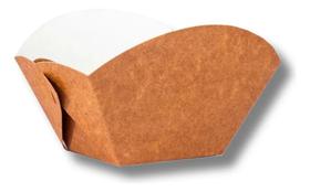 Caixa Box Embalagem Para Fritas Salgados Por Kraft Lisa