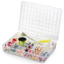 Caixa Box Organizador Com 20 Divisórias Tam G 37x28,5x7 Cm Caixa Box Organizador Com 20 Divisórias Tam G 37x28,5x7 Cm