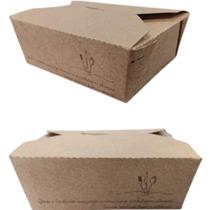 Caixa Box para Delivery de Alimentos 850ml com50 unidades - Del Papéis