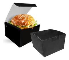 Caixa Box Para Hamburguer H2 Delivery Gourmet Artesanal 40un - Lm Distribuidora