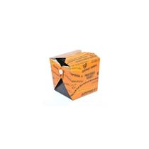 Caixa Box para Refeições Antivazamento - Pacote com 100 unidades (Food Laranja) - Perpacks