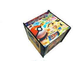 Caixa Box Porta Cards Pokemon Personalizada Caixa Box Porta Cards Pokemon Personalizada