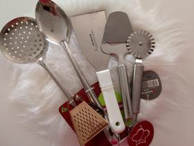 Caixa Box Utensilios de Cozinha Gourmet Mix 6 peças Caixa Box Utensilios de Cozinha Gourmet Mix 6 peças