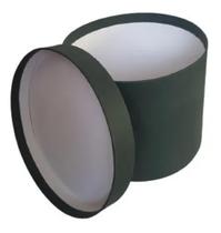 Caixa Box Verde Escuro Decoração Presente Média