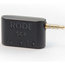 Caixa Breakout Rode SC6 Dual TRRS para smartphones Caixa Breakout Rode SC6 Dual TRRS para smartphones