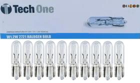 Caixa c/ 10 lampada halogena techone 12v t5 1,2w - TECH ONE