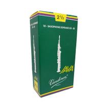 Caixa C/ 10 Palhetas Vandoren Java Para Sax Soprano Nº 2,5