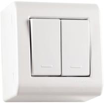 Caixa C/2 Interruptor Simples 10A Tramontina Caixa C/2 Interruptor Simples 10A Tramontina