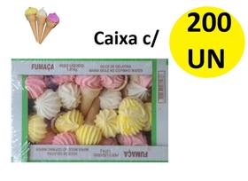 Caixa c/ 200 Doces Maria Mole No Cone Fumaça Cosme Damião