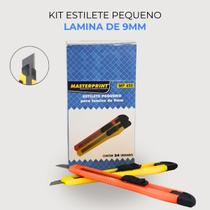 Caixa C/ 24 Uni Estilete 9mm Masterprint Premium Caixa C/ 24 Uni Estilete 9mm Masterprint Premium