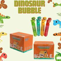 Caixa c/24 unidades Bolha De Sabão Modelo Dinossauro Brinquedo Colorido Infantil lembrancinhas para festas - goal kids