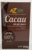 Caixa - Cacau em Pó 100% Alcalino 200g AZ