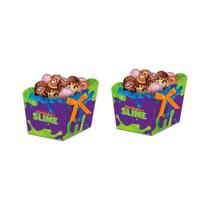 Caixa Cachepot Slime Decoração Infantil De Festa Caixa Cachepot Slime Decoração Infantil De Festa