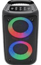 Caixa Caixinha De Som Amplificada Portátil Bluetooth Led Rgb