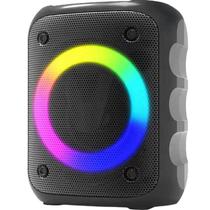 Caixa Caixinha De Som Bluetooth Portátil C/ Suporte Potente Led Rgb