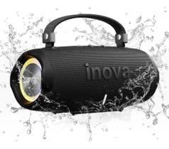 Caixa Caixinha De Som Bluetooth Portátil Preto Bluetooth 5.4 Preto Hi-fi