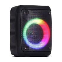 Caixa Caixinha De Som Bluetooth Portatil Radio Fm Potente Cor Preto