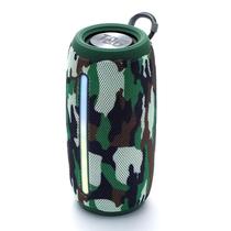 Caixa Caixinha De Som Portátil Bluetooth 5.1 Potente Ipx6 Tws Led