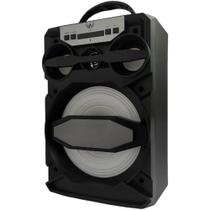 Caixa Caixinha De Som Via Bluetooth Potente Portátil Pendrive Cartão Sd Led Mp3 Fm Aux Recarregável