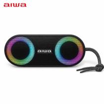 Caixa Caixinha Speaker Aiwa AWSJ215 20 watts Rms com Bluetooth Auxiliar Micro SD Cor Preto