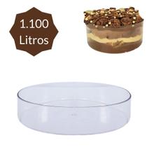 Caixa Cake Box Acrílica Multiuso caixa acrilico p/ sobremesa caixa porta capsula caixa organizadora