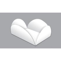 Caixa Camafeu Branca 5x3cm 50 Un - Ultrafest Caixa Camafeu Branca 5x3cm 50 Un - Ultrafest