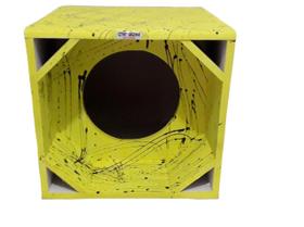 Caixa Canhão Euclides Unitária Para Woofer De 12 - Detona sound box