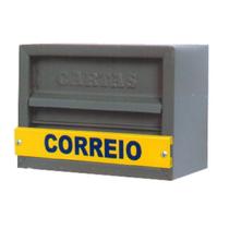 Caixa Carta Para Grade/muro 1/2 Tijolo com trava Amarela Caixa Carta Para Grade/muro 1/2 Tijolo com trava Amarela