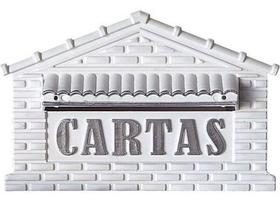 Caixa Carta Pvc Real Branco Ouro - 04p