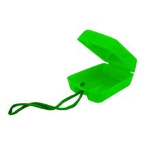Caixa Case Estojo Caixinha Aparelho Movel Ou Dentadura verde Multiuso Caixa Case Estojo Caixinha Aparelho Movel Ou Dentadura verde Multiuso
