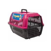 Caixa Cesta De Transporte Para Pet Cachorro Gato Ventilada Com Travas De Segurança