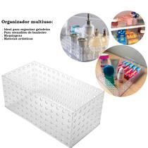 Caixa Cesto Organizador Multiuso Wincy Empilhável 28x14x12cm Caixa Cesto Organizador Multiuso Wincy Empilhável 28x14x12cm