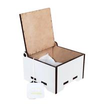 Caixa chá para sublimação em MDF decoração cozinha casa