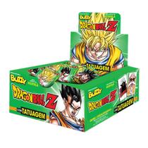 Caixa Chicle Buzzy Dragon Ball Z Hortelã Riclan - 1 Caixa