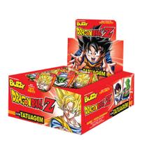 Caixa Chicle Buzzy Dragon Ball Z Tutti Frutti Riclan - 1 caixa