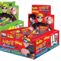 Caixa Chicle Buzzy Naruto Tutti Frutti - 1 caixa
