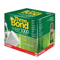 Caixa Cola Super 1000 Adesivo Instantâneo 24Un - ThreeBond