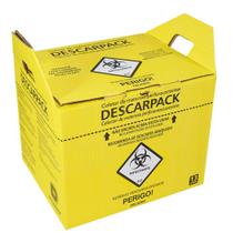Caixa Coletora Descarpack P/ Agulhas Seringa Perfurante 13l