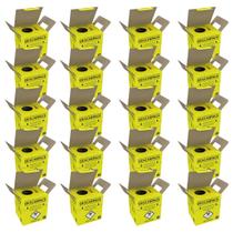 Caixa Coletora Descarte Material Perfurocortante 1,5 Litros Descarpack Kit 20un Caixa Coletora Descarte Material Perfurocortante 1,5 Litros Descarpack Kit 20un