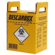 Caixa Coletora Material Perfurocortante Descartável 3lts - Descarbox