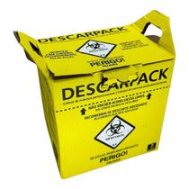 Caixa Coletora Perfuro Cortante 7 litros und Descarpack Caixa Coletora Perfuro Cortante 7 litros und Descarpack